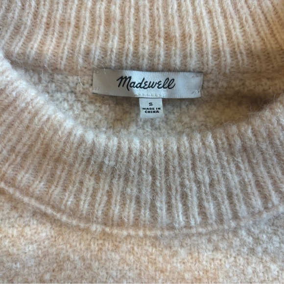 Madewell Cable Havener Pullover Sweater Size Small EUC - Picture 8 of 9